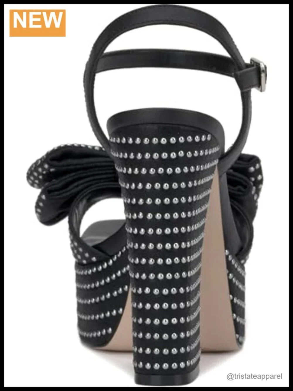 Jessica Simpson Lollien Bow Platform Sandals Ankle Strap Open Toe Block Heel